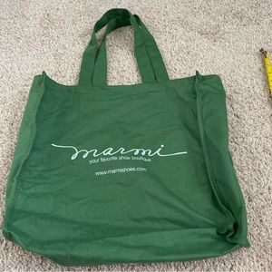 Marmi Green Reusable Tote Bag